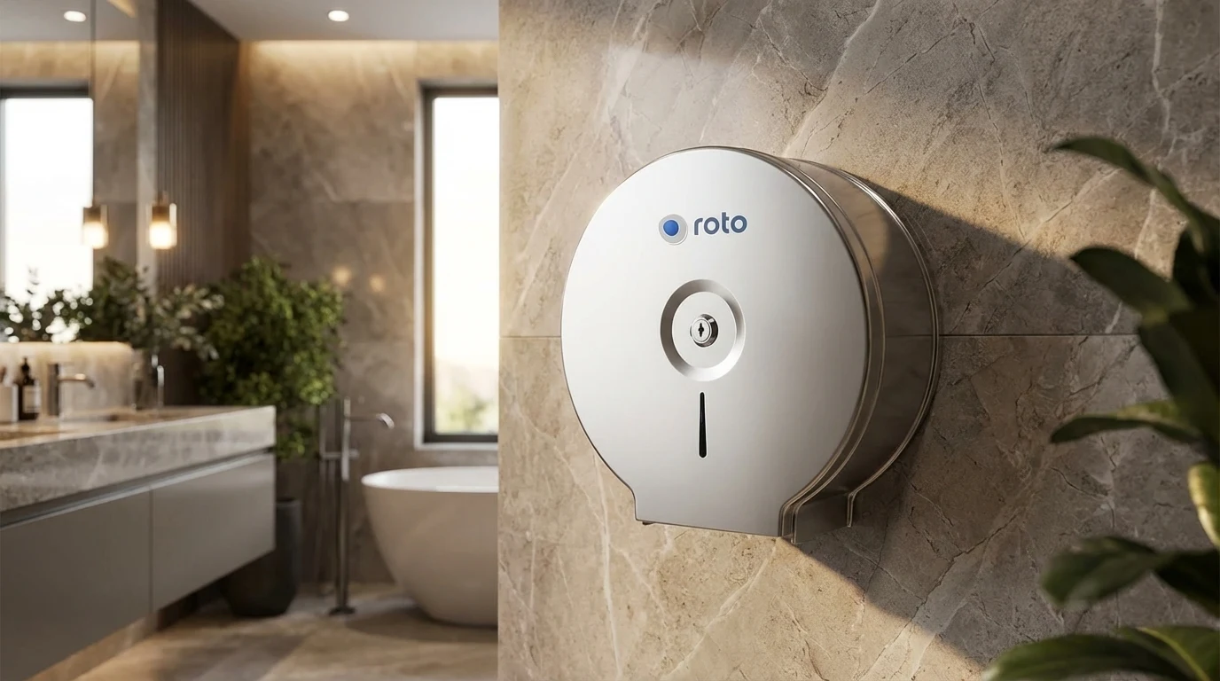 Trang bị hộp đựng giấy vệ sinh inox cao cấp